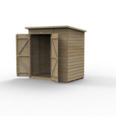 5013053204085 1 Beckwood 6x4 Pent Shed No Windows Double Door Home Delivery 1200.jpg